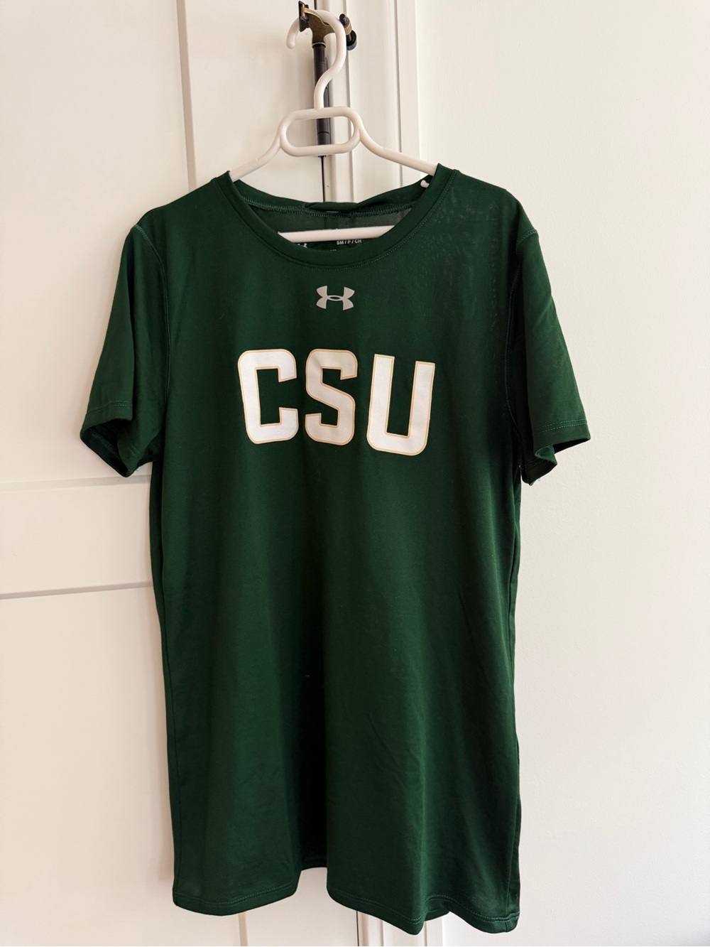Under Armour CSU Green Athletic Tee